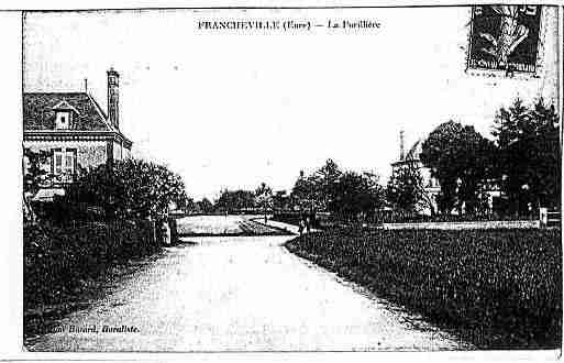 Ville de FRANCHEVILLE Carte postale ancienne