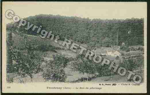 Ville de FRONTENAY Carte postale ancienne