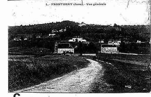 Ville de FRONTENAY Carte postale ancienne