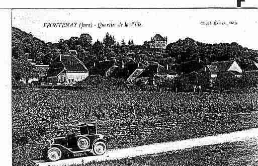 Ville de FRONTENAY Carte postale ancienne