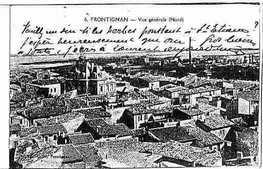 Ville de FRONTIGNAN Carte postale ancienne