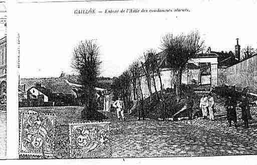 Ville de GAILLON Carte postale ancienne