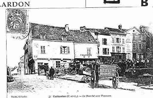 Ville de GALLARDON Carte postale ancienne