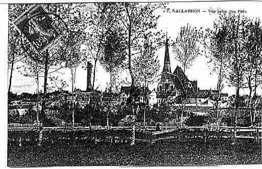 Ville de GALLARDON Carte postale ancienne