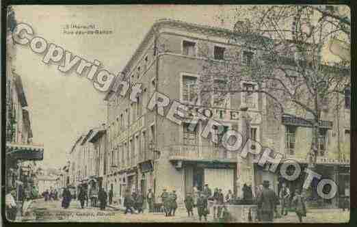 Ville de GANGES Carte postale ancienne