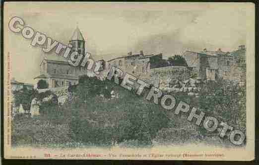 Ville de GARDEADHEMAR(LA) Carte postale ancienne