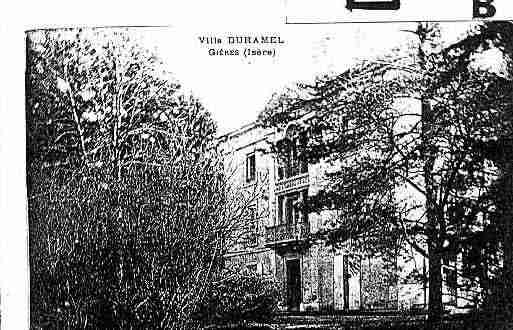 Ville de GIERES Carte postale ancienne