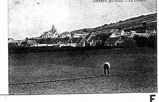 Ville de GIVERNY Carte postale ancienne