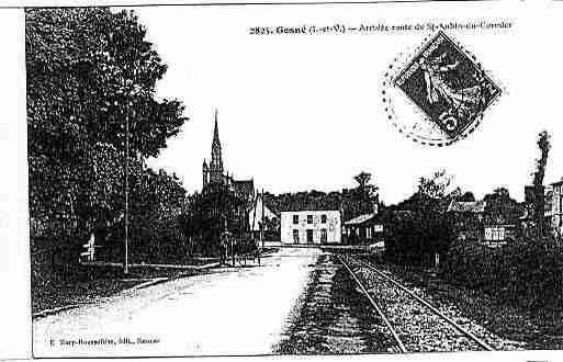 Ville de GOSNE Carte postale ancienne