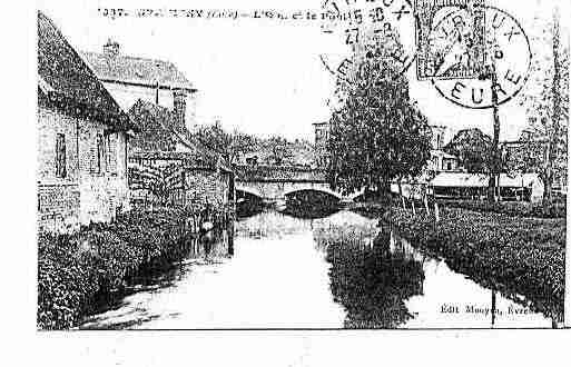 Ville de GRAVIGNY Carte postale ancienne