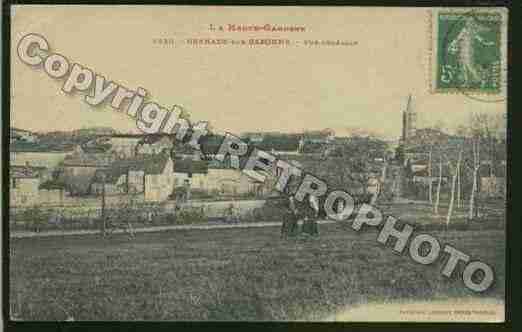 Ville de GRENADE Carte postale ancienne