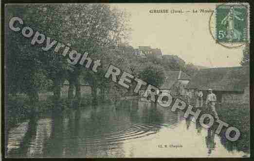 Ville de GRUSSE Carte postale ancienne