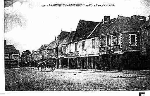 Ville de GUERCHEDEBRETAGNE(LA) Carte postale ancienne