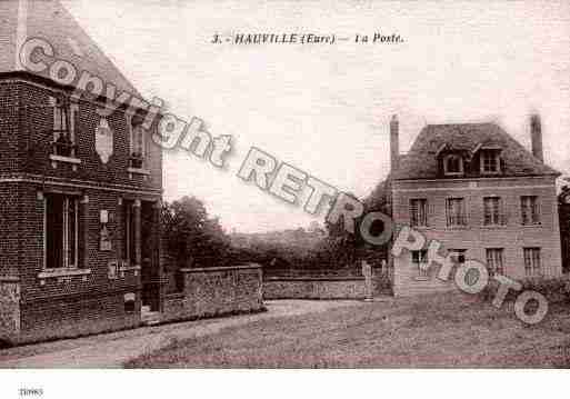 Ville de HAUVILLE Carte postale ancienne