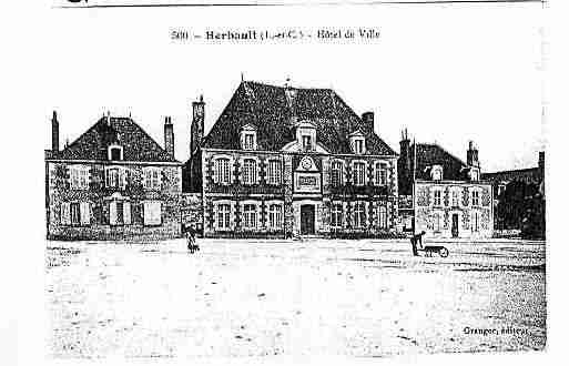 Ville de HERBAULT Carte postale ancienne