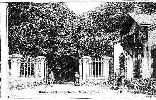 Ville de HERBAULT Carte postale ancienne