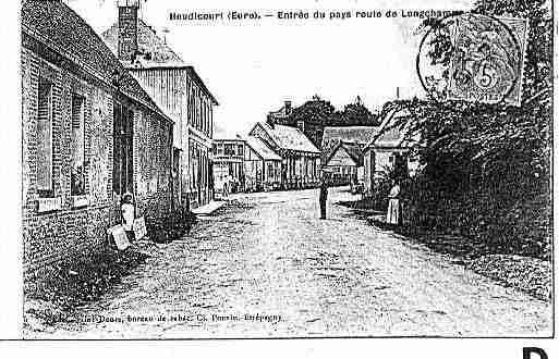 Ville de HEUDICOURT Carte postale ancienne