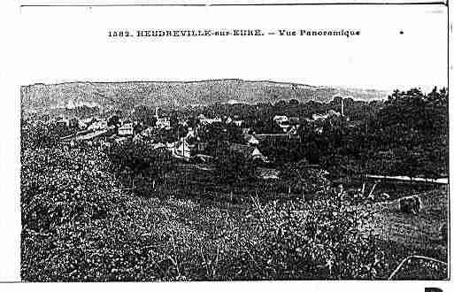 Ville de HEUDREVILLESUREURE Carte postale ancienne