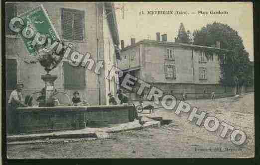 Ville de HEYRIEUX Carte postale ancienne