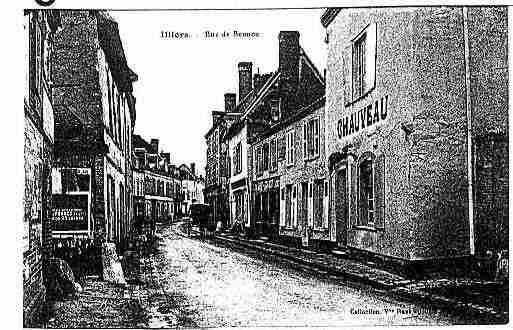 Ville de ILLIERSCOMBRAY Carte postale ancienne