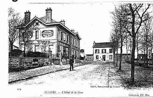 Ville de ILLIERSCOMBRAY Carte postale ancienne