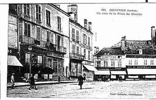 Ville de ISSOUDUN Carte postale ancienne