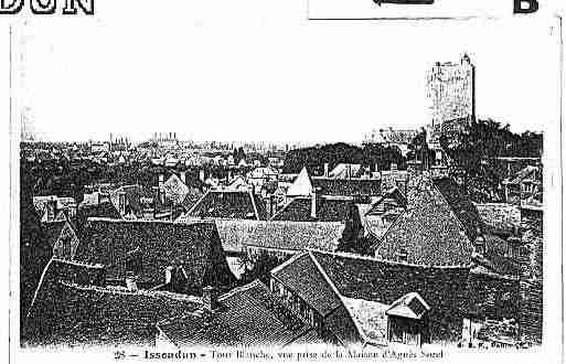 Ville de ISSOUDUN Carte postale ancienne