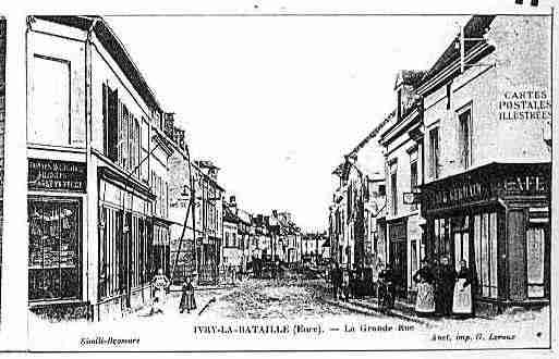 Ville de IVRYLABATAILLE Carte postale ancienne