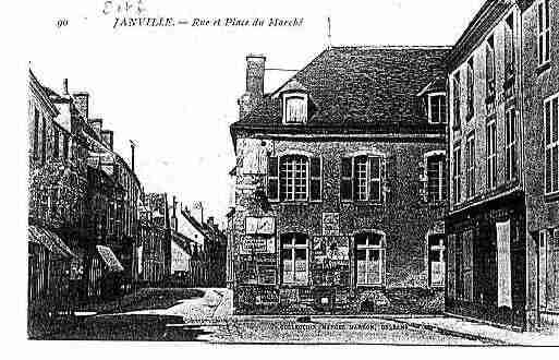 Ville de JANVILLE Carte postale ancienne