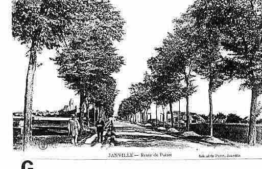 Ville de JANVILLE Carte postale ancienne