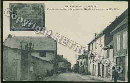 Ville de LAFFREY Carte postale ancienne