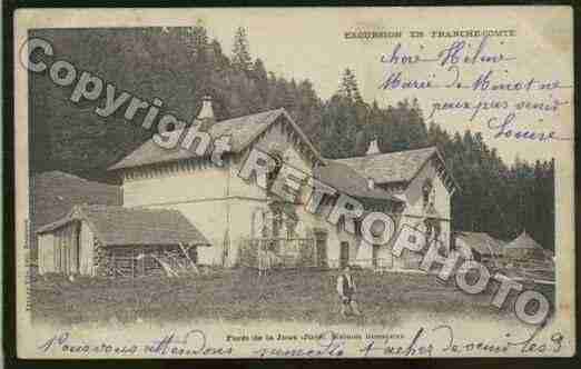 Ville de LAJOUX Carte postale ancienne