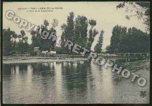 Ville de LAMALOULESBAINS Carte postale ancienne