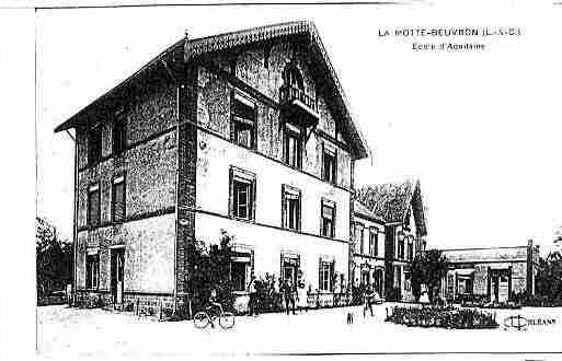 Ville de LAMOTTEBEUVRON Carte postale ancienne