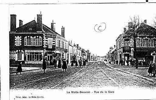 Ville de LAMOTTEBEUVRON Carte postale ancienne