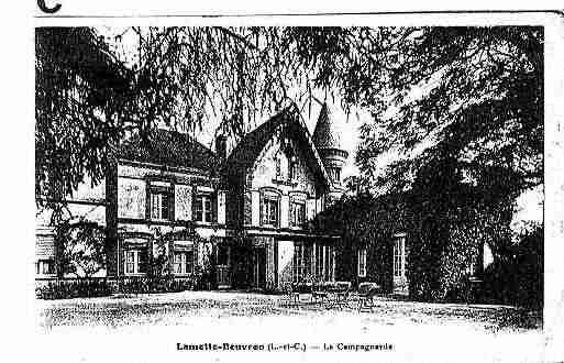 Ville de LAMOTTEBEUVRON Carte postale ancienne