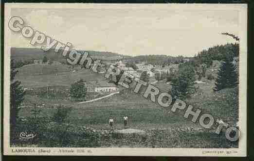 Ville de LAMOURA Carte postale ancienne