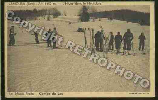 Ville de LAMOURA Carte postale ancienne