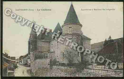 Ville de LAVIGNY Carte postale ancienne