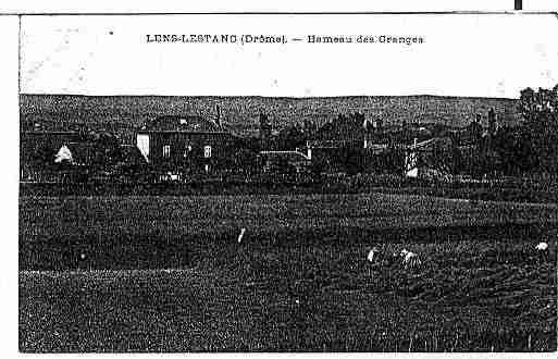 Ville de LENSLESTANG Carte postale ancienne