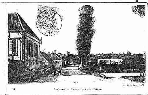 Ville de LEVROUX Carte postale ancienne