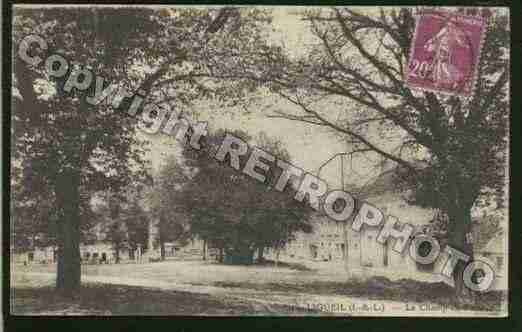 Ville de LIGUEIL Carte postale ancienne