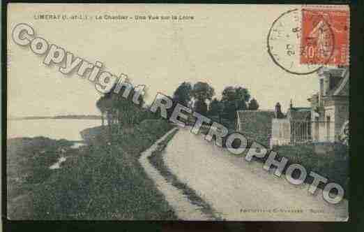 Ville de LIMERAY Carte postale ancienne