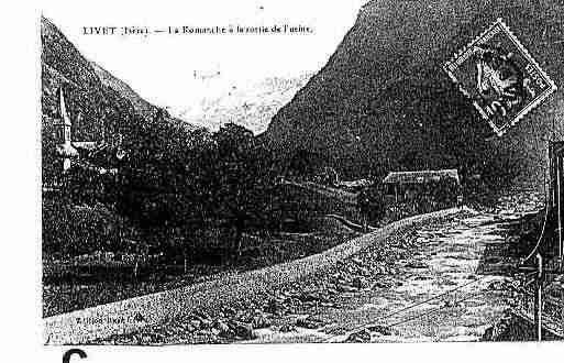 Ville de LIVET Carte postale ancienne