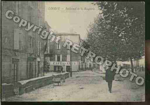 Ville de LODEVE Carte postale ancienne