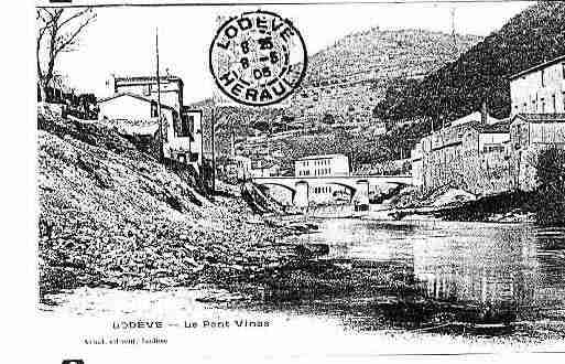 Ville de LODEVE Carte postale ancienne