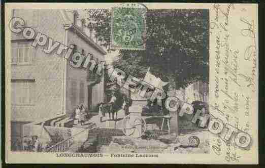 Ville de LONGCHAUMOIS Carte postale ancienne