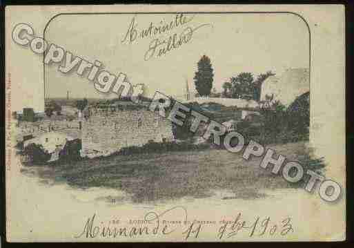 Ville de LORIOLSURDROME Carte postale ancienne