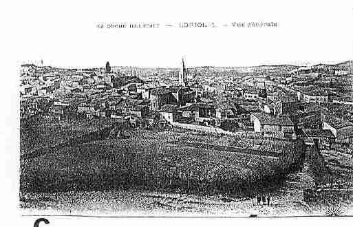 Ville de LORIOLSURDROME Carte postale ancienne