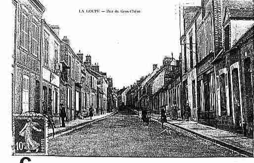 Ville de LOUPE(LA) Carte postale ancienne